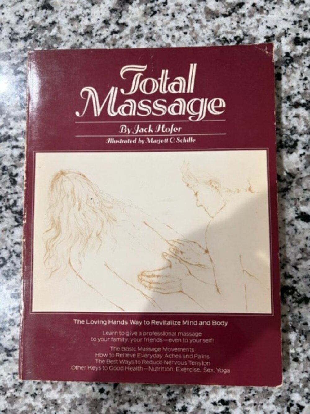 Total Massage by Jack Hofer Vintage Paperback 1976